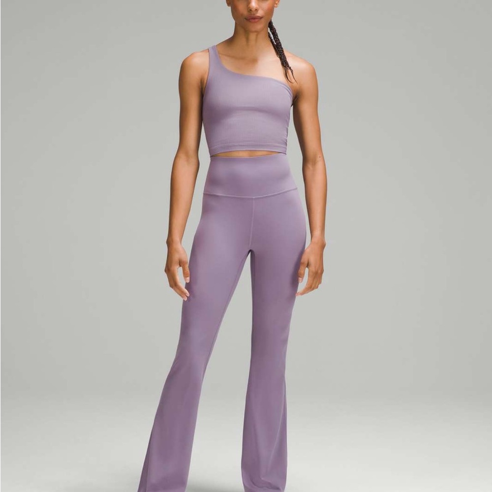 Lululemon Athletica Purple Flare Leggings